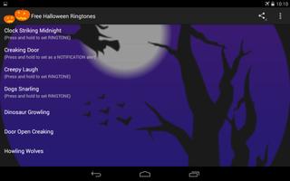 Free Halloween Ringtones تصوير الشاشة 3