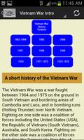Vietnam War History & Photos capture d'écran 3