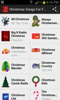 Christmas Songs For Free Radio Poster