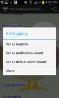 برنامه‌نما Free Funny Ringtones عکس از صفحه