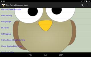 برنامه‌نما Free Funny Ringtones عکس از صفحه