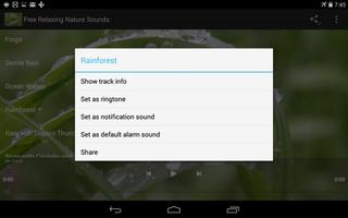 Free Relaxing Nature Sounds اسکرین شاٹ 3