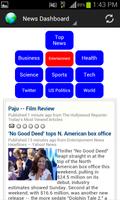 News Dashboard for RSS Feeds Plakat