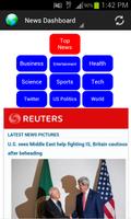 برنامه‌نما News Dashboard for RSS Feeds عکس از صفحه