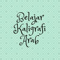 Belajar Kaligrafi Arab Affiche