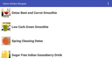 Detox Drinks Recipes capture d'écran 3