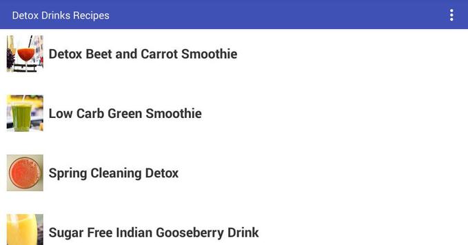 Detox Drinks Recipes 截图 3