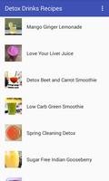 Detox Drinks Recipes capture d'écran 1