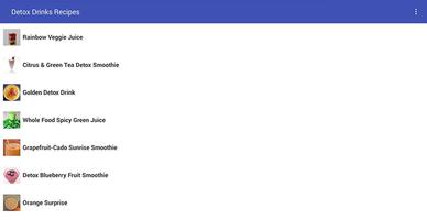 Detox Drinks Recipes screenshot 2