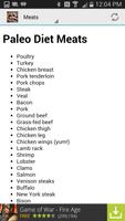 Paleo Diet Food List screenshot 1