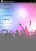 Contemporary Country Radio poster