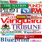 آیکون‌ Nigerian Newspapers