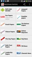 پوستر Nigerian Newspapers
