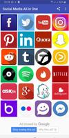 All Social Media and Social Networks in One App poster