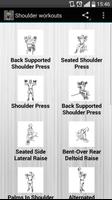 Shoulder workouts تصوير الشاشة 1