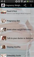 Pregnancy Weight Loss poster