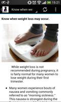 Pregnancy Weight Loss screenshot 1
