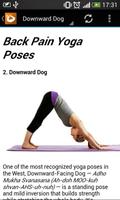 Back Pain Yoga Poses screenshot 1