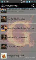 Bodybuilding Workout plakat