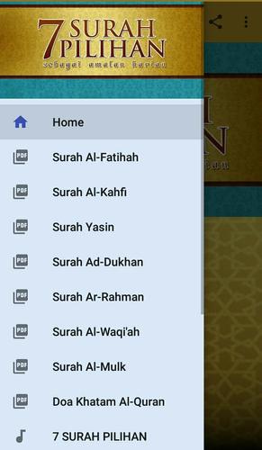 7 Surah Pilihan For Android Apk Download