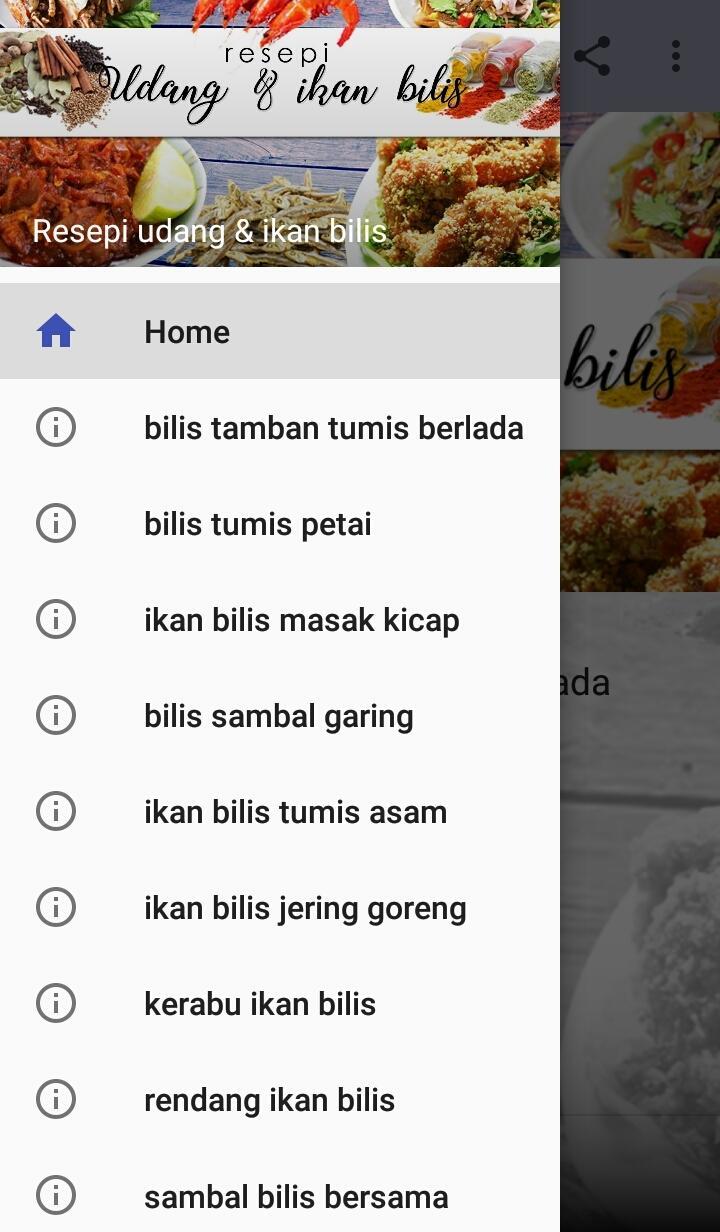 Resepi Udang Ikan Bilis Pour Android Téléchargez Lapk