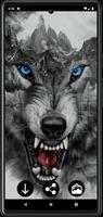 Wolf-Hintergründe Plakat