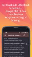 Masteran Burung Anis Kembang imagem de tela 3