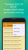 Masteran Burung Cucak Cungkok imagem de tela 3