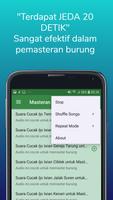 Masteran Burung Cucak Ijo imagem de tela 3