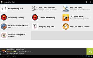 برنامه‌نما Learn Wing Chun عکس از صفحه