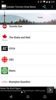 Greater Toronto Area News الملصق
