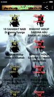 10 Sahabat Nabi DiJamin Syurga Plakat