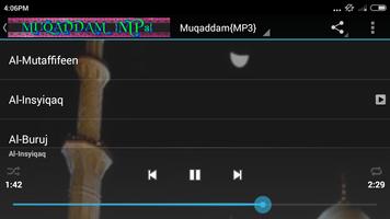 {MP3}Muqaddam/Juz Amma capture d'écran 3