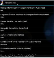 Police Scanner ảnh chụp màn hình 1