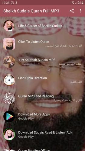 Download Sheikh Sudais Quran Full MP3 2 Android APK