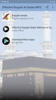 Effective Ruqyah Al Sudais MP3 Affiche