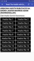 Full Arba'una Hadith Hausa MP3 Affiche