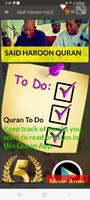 Malam Sa'id Harun Qur'an MP3 capture d'écran 1