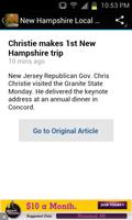 1 Schermata New Hampshire Local News
