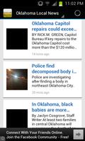 Oklahoma Local News الملصق