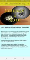 ZIKIR MUNAJAT DAN SELAWAT 截圖 1