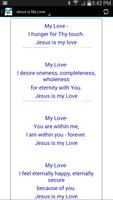Jesus is My Love Affiche