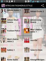 AFRICAN FASHION & STYLE Affiche