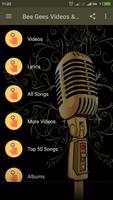 Bee Gees Videos & Lyrics 截图 1