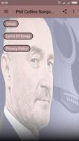 Phil Collins Songs & Lyrics Affiche