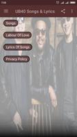 UB40 Songs & Lyrics capture d'écran 2