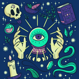 Ler o Futuro Com Baralho Comum ícone