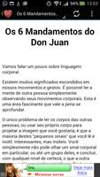 Os 6 Mandamentos do Don Juan screenshot 1