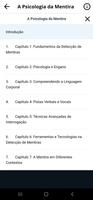 A Psicologia da Mentira تصوير الشاشة 2