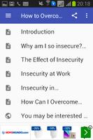 How to Overcome Insecurity Affiche